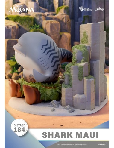 VAIANA - Maui Requin - Diorama D-Stage 10.5cm 