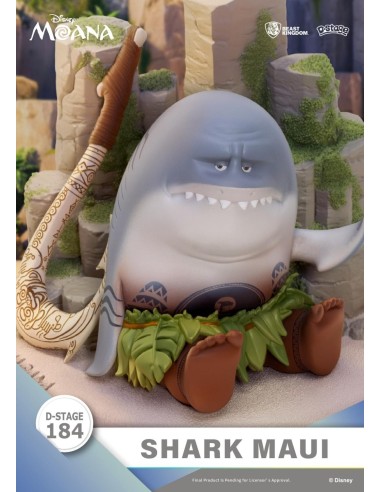 VAIANA - Maui Requin - Diorama D-Stage 10.5cm 