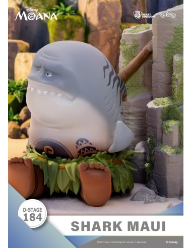 VAIANA - Maui Requin - Diorama D-Stage 10.5cm 
