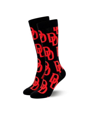 MARVEL - Daredevil - Pack de 3 Paires de Chaussettes (Taille 38-45) 