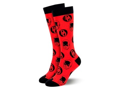 MARVEL - Daredevil - Pack de 3 Paires de Chaussettes (Taille 38-45) 
