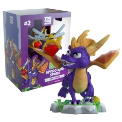 SPYRO - Spyro and Sparx - Figurine Youtooz 9cm 