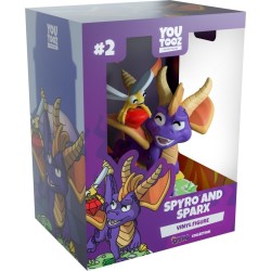 SPYRO - Spyro and Sparx - Figurine Youtooz 9cm  2