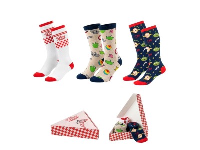 PIXAR - Toy Story - Pack de 3 Paires de Chaussettes (Taille 38-45) 