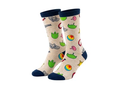 PIXAR - Toy Story - Pack de 3 Paires de Chaussettes (Taille 38-45) 