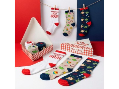 PIXAR - Toy Story - Pack de 3 Paires de Chaussettes (Taille 38-45) 