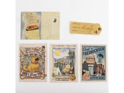PIXAR - Là-Haut - Set de Papeterie "Scrapbook" 