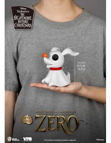 L'ETRANGE NOEL DE MONSIEUR JACK - Zero - Tirelire Vinyl Figure 11.1cm 
