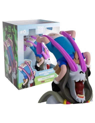ADVENTURE TIME - Mortal Folly Finn - Figurine Youtooz 11cm 