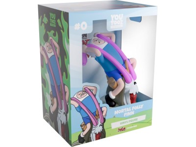 ADVENTURE TIME - Mortal Folly Finn - Figurine Youtooz 11cm 