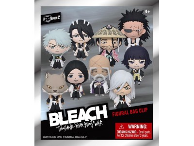 BLEACH TYBW - Series 2 - 3D Foam Bag Clip (Display 24 Pcs) 