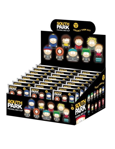 SOUTH PARK - Series 3 - 3D Foam Bag Clip (Display 24 Pcs) 