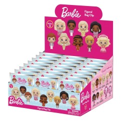BARBIE - Series 3 - 3D Foam Bag Clip (Display 24 Pcs) 