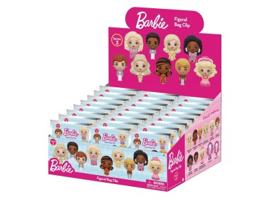 BARBIE - Series 3 - 3D Foam Bag Clip (Display 24 Pcs) 