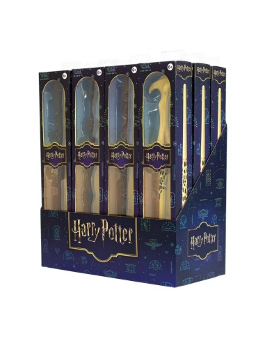 HARRY POTTER - Présentoir 12 Baguettes Role Play 