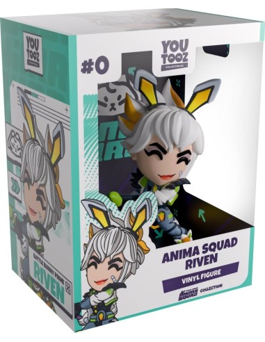LEAGUE OF LEGENDS - Anima Squad Riven - Figurine Youtooz 12.7cm 