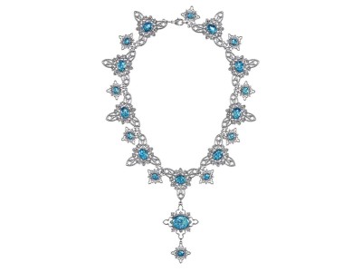 HARRY POTTER - Réplique du collier d'Opale Maudit 