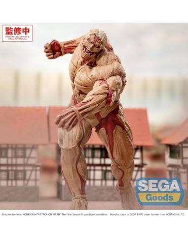 L'ATTAQUE DES TITANS - Reiner "Titan cuirassé" -Figurine GigantiX 25cm 