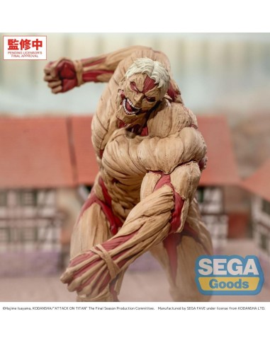 L'ATTAQUE DES TITANS - Reiner "Titan cuirassé" -Figurine GigantiX 25cm 