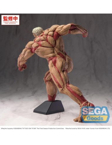 L'ATTAQUE DES TITANS - Reiner "Titan cuirassé" -Figurine GigantiX 25cm 