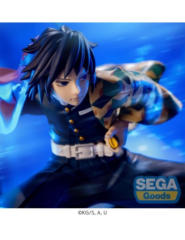 DEMON SLAYER - Giyu "Awakening" - Figurine Luminasta 15cm 