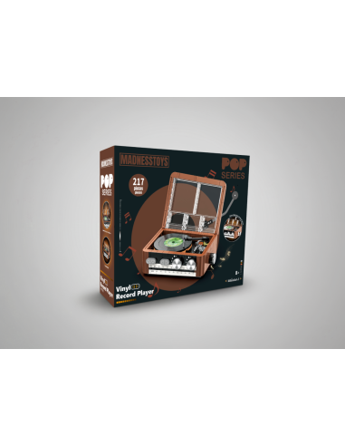 POP SERIES - Kit de Construction - Tourne-disque - 217pc 