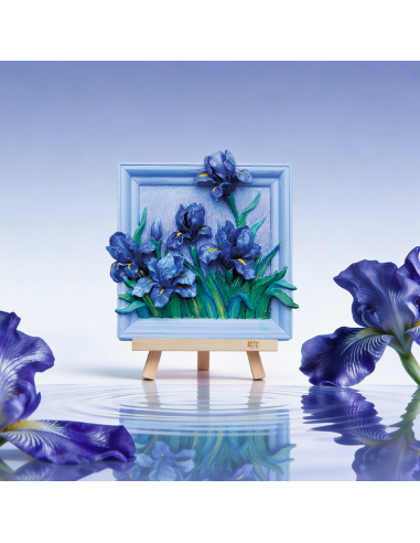 MAGNET DIY - Iras Lilas - Aimant à peindre en 3D DIY 