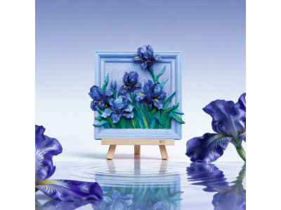 MAGNET DIY - Iras Lilas - Aimant à peindre en 3D DIY 