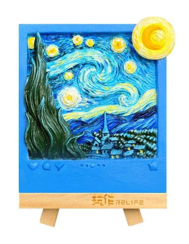 MAGNET DIY - Nuit Etoilée - Aimant à peindre en 3D DIY 