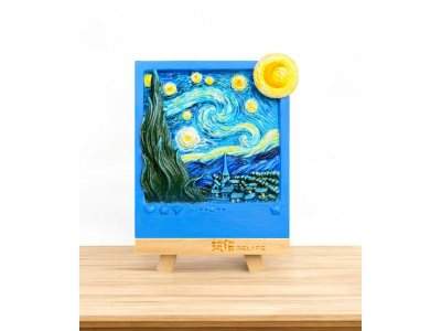 MAGNET DIY - Nuit Etoilée - Aimant à peindre en 3D DIY 