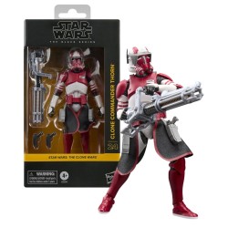 THE CLONE WARS - Commandant Clone Thorn - Figurine Black Series 15cm 