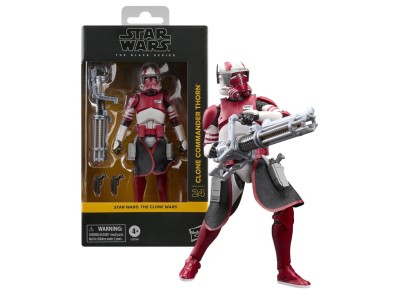 THE CLONE WARS - Commandant Clone Thorn - Figurine Black Series 15cm 
