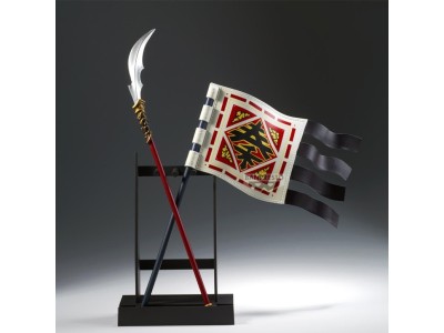 KINGDOM -Drapeau de Shin & Glaive de Ohki -Figurine Grandista 2/2 32cm 