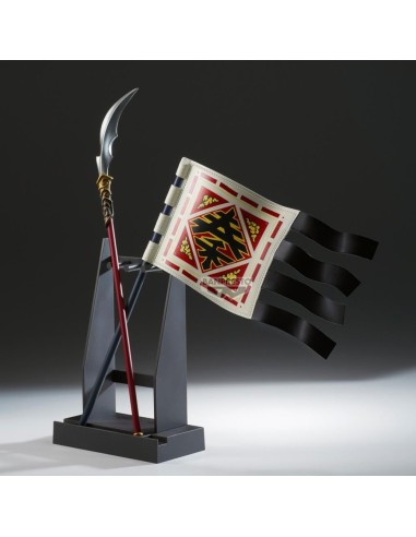 KINGDOM -Drapeau de Shin & Glaive de Ohki -Figurine Grandista 2/2 32cm 