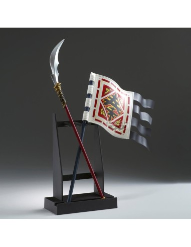 KINGDOM -Drapeau de Shin & Glaive de Ohki -Figurine Grandista 2/2 32cm 