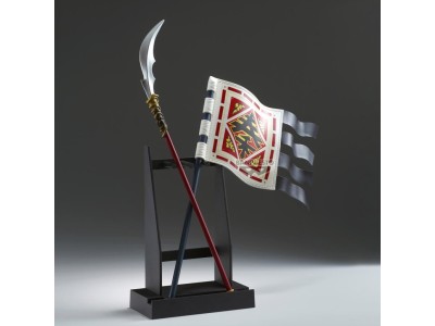 KINGDOM -Drapeau de Shin & Glaive de Ohki -Figurine Grandista 2/2 32cm 