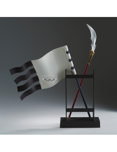 KINGDOM -Drapeau de Shin & Glaive de Ohki -Figurine Grandista 2/2 32cm 