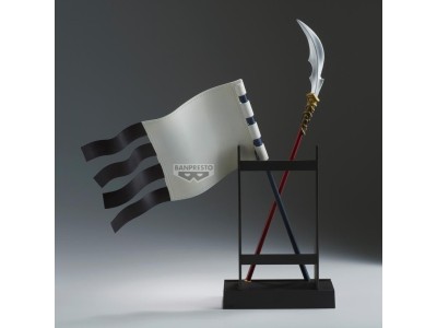 KINGDOM -Drapeau de Shin & Glaive de Ohki -Figurine Grandista 2/2 32cm 