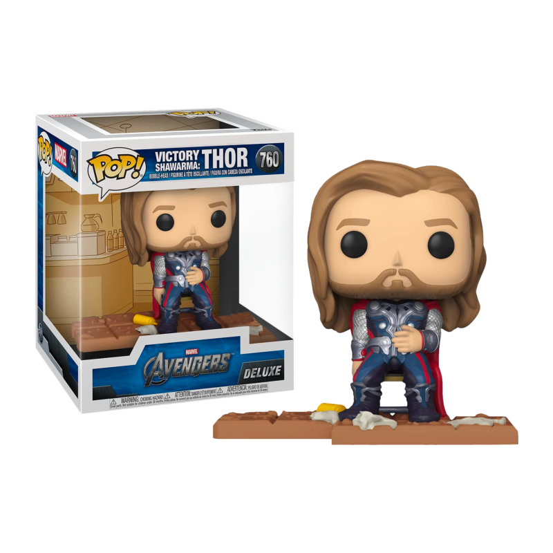 MARVEL - POP Deluxe NÂ° 760 - Thor avec Shawarma