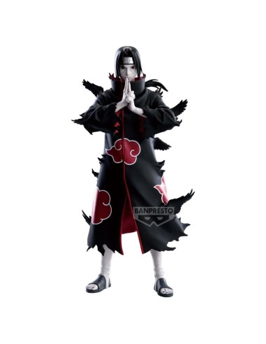 NARUTO SHIPPUDEN - Itachi Uchiha - Figurine Noir Edge Collection 23cm 