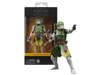 THE CLONE WARS - Commandant Clone Doom - Figurine Black Series 15cm 