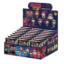 STRANGER THINGS TALES 85 - Series 1 -3D Foam Bag Clip (Display 24 Pcs) 