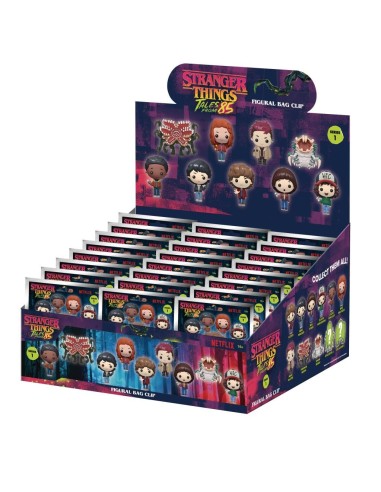 STRANGER THINGS TALES 85 - Series 1 -3D Foam Bag Clip (Display 24 Pcs) 