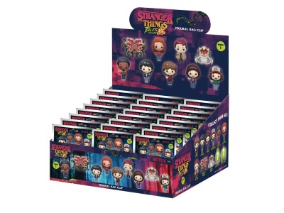STRANGER THINGS TALES 85 - Series 1 -3D Foam Bag Clip (Display 24 Pcs) 