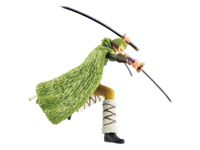 ONE PIECE - Roronoa Zoro - Figurine Cross Posing 18cm 