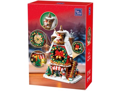 PANTASY - Horloge Magique de Noel - Bloc de Construction 1269 pcs 