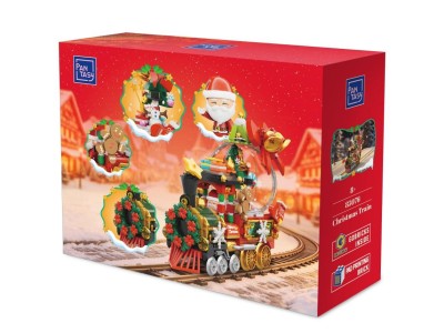 PANTASY - Train de Noel - Bloc de Construction 588 pcs 