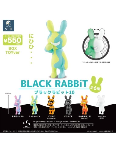 SO-TA - Black Rabbit BLIND BOX (6pcs) - 8cm 