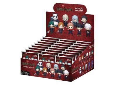 JUJUTSU KAISEN - Series 2 - 3D Foam Bag Clip (Display 24 Pcs) 