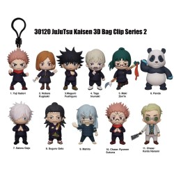 JUJUTSU KAISEN - Series 2 - 3D Foam Bag Clip (Display 24 Pcs)  2